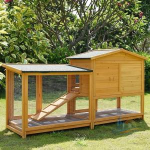 ケージ 防雨 メッシュ 屋外木製鶏小屋耐候性大...の詳細画像4
