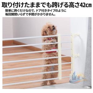 柵 犬 キッチン フェンス ワイド 伸縮 玄関...の詳細画像3