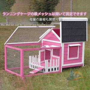 屋外 木製鶏小屋 大型鶏舎 家禽ケージ ウサギ...の詳細画像3