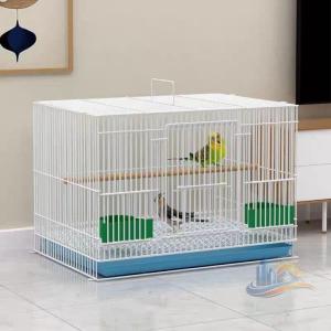 掃除しやすい 中小型鳥向き 組立式 大型 ステンレス アドバンスト 鳥かご ドケージ 鳥小屋 セキセイ ボタン 文鳥 インコ 家庭用 業務用 日常使い 省スペース