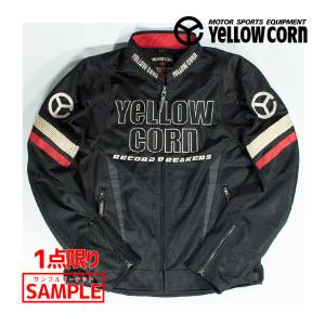 3*ル様 YAMAHA ヴィンテージバイクジャケット Lサイズ　イエロー/ブラッ アウトレット YeLLOWCORN バイクウェア ジャケット イエロー