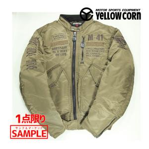 アウトレット YeLLOWCORN バイクウェア ジャケット イエローコーン ウインタージャケット 旧モデルサンプル品 Lサイズ相当 YB-2302｜bellbrosstore2