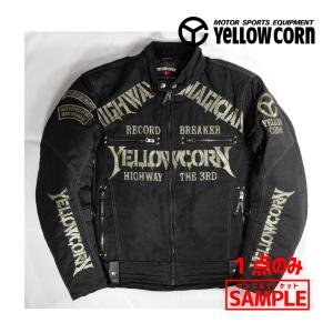 イエローコーン YB-2305 ウインタージャケット BLACK/GOLD YB2305 