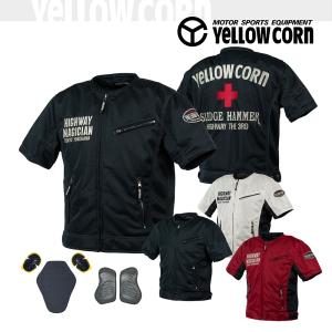 YeLLOWCORN バイクウエア バイク ジャケット イエローコーン YMT-010 プロテクティブメッシュTシャツ 春夏 正規品 送料無料