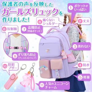 リュック キッズ 女の子 小学生 【期間限定価...の詳細画像2