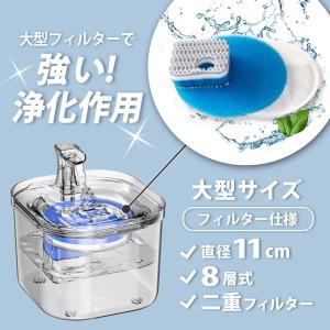猫 水飲み器 給水器 ペット給水器 自動給水器...の詳細画像1