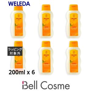 WELEDA ヴェレダ カレンドラ ベビーミルクローション お得な6個セット 200ml x 6【仕入れ】 (...まとめ買い｜bellcosme