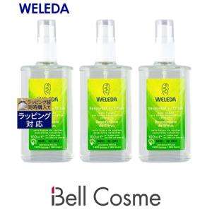 WELEDA ヴェレダ シトラス デオ フレグランスミスト お得な3個セット 100ml x 3 (デオドラント)｜bellcosme