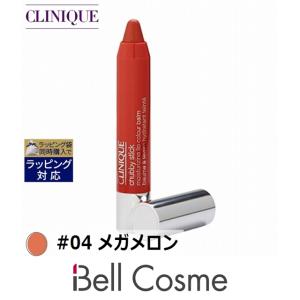 CLINIQUE クリニーク チャビー スティック モイスチャライジング リップ カラー バーム  #04 ...｜bellcosme