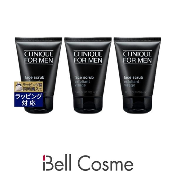 【並行輸入品】CLINIQUE クリニーク フォーメン フェース スクラブ もっとお得な3個セット ...