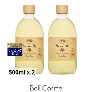 SABON シャワーオイル デリケートジャスミン 500ml ２個セット SABON（サボン） シャワーオイル 500ml デリケートジャスミン ポンプ