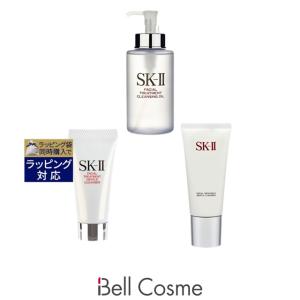 SK2 ピテラベーシックケア 洗顔3点セット/FTクレンジングオイル 250ml ＋ FTジェントルクレ...