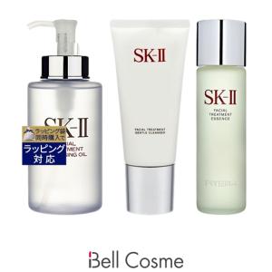 SK2 ピテラベーシックケア 3点セット/フェイシャル トリートメント クレンジングオイル 250ml...