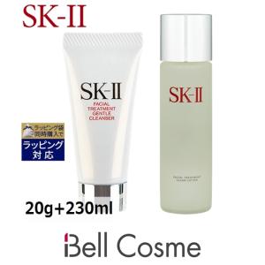 SK2 フェイシャルトリートメント ジェントルクレンザー ＋  クリア ローション セット  20g+2...