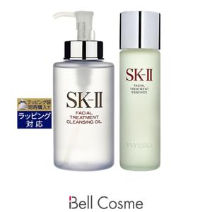 SK2 ピテラベーシックケア 2点セット/FT クレンジングオイル 250ml ＋ FT エッセンス 230ml ...
