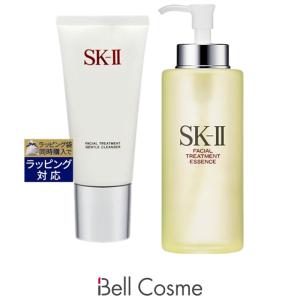 【並行輸入品】SK2 ピテラベーシックケア FTジェントルクレンザー 120g ＋ FT エッセンス 33...