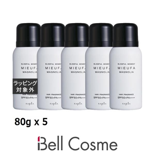 【並行輸入品】ナプラ ミーファ フレグランスUVスプレー マグノリア 80g x 5 (日焼け止め（...