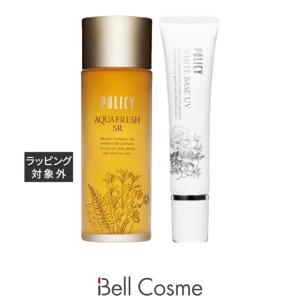 【並行輸入品】ポリシー アクアフレッシュSR 120ml とホワイト ベース UV 30g のセット (ス...