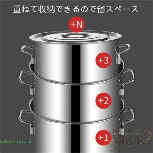 寸胴鍋 業務用ステンレス寸胴鍋 20-40cm...の詳細画像5