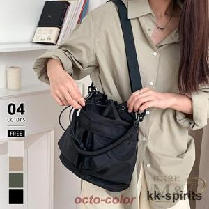 ショルダーバッグ 巾着バッグ バッグ 2way...の詳細画像1