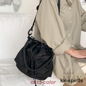 ショルダーバッグ 巾着バッグ バッグ 2way...の詳細画像2