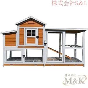 鶏用ケージ飼育ケージ 鳩の檻 家禽ケージ 木製 ボックス マルチレベル鶏小屋 M＆K（株） ネスティング 大型鶏小屋 鳥かご 生活雑貨 収納用品