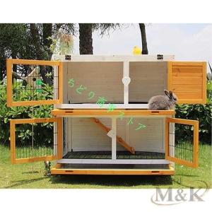 猫かご 家庭用屋外ペット ケージ 階建てのヴィ...の詳細画像2