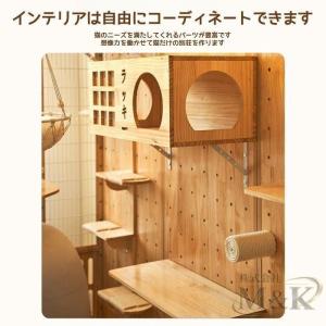 猫ケージ キャットケージ キャットハウス 木製...の詳細画像2