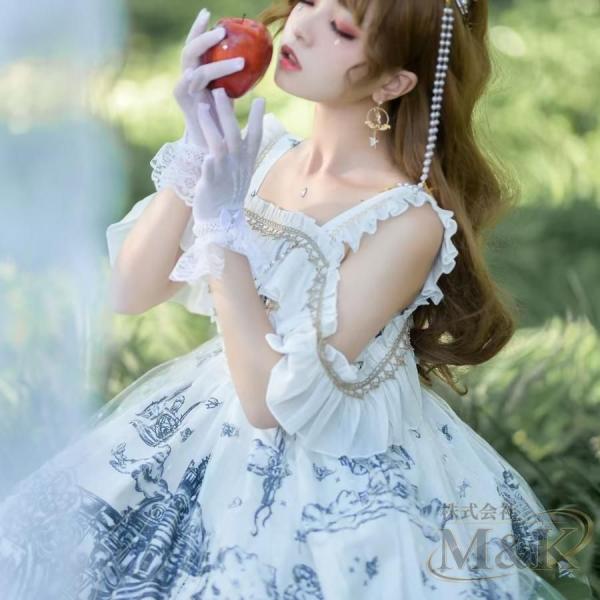 オフショルダードレス ワンピース ブラック ゴシック&amp;ロリータ ハイウエスト M＆K（株） エレガン...