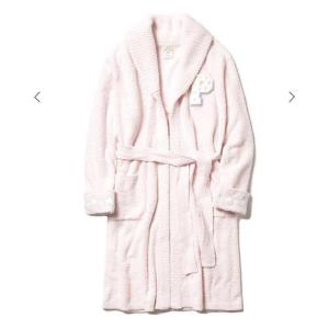 ジェラートピケ バスローブ ピンク ガウン ベビモコ