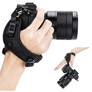 JJC カメラハンドストラップ カメラ リストストラップ Sony A7IV ZV-E10 A7C A7SIII A7RIV A7RIII