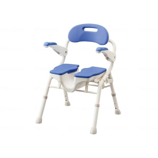 介護用 風呂椅子 介護用品 お風呂 介護椅子 折りたたみシャワーベンチ HPフィット ブルー