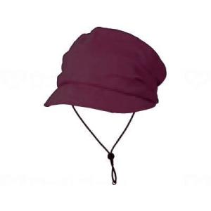キヨタ おでかけヘッドガードFタイプ(ニットブリムタイプ) ワイン M 介護 頭部保護帽