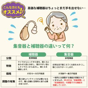 【2000円OFFクーポン】骨伝導 集音器 高...の詳細画像3