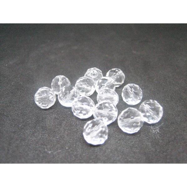 水晶　64面カット　6mm