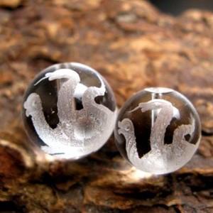 水晶の12mm「四神水晶（玄武）」