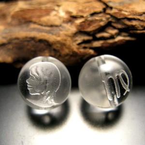 水晶12mm「十二星座（乙女座）」