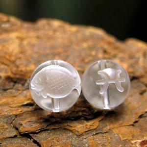水晶12mm「十二星座（魚座）」