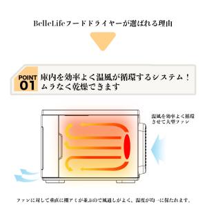 BelleLife フードドライヤー 食品乾燥...の詳細画像1