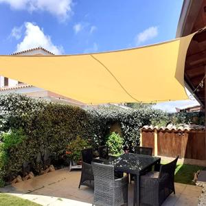 Oromany 日除け シェード 高密度ポリエチレン 通気性は良いと