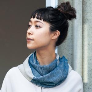 スヌード タオル 麻混 タオルスヌード ガーゼ 日本製