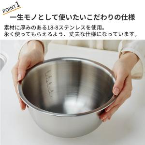 ざる ザル ボウル セット 6点セット ステン...の詳細画像2