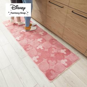 キッチンマット ロング 60×270 キッチン マット 洗える 滑り止め 抗菌 防臭 日本製 ディスニー ミッキー キャラクター おしゃれ 台所マット 台所 ロングマット