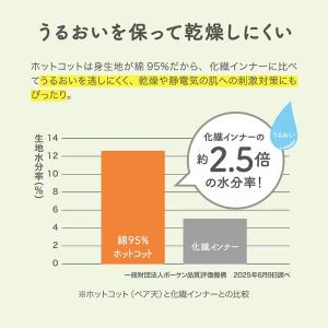 インナー 肌着 キッズ あったかインナー 綿混...の詳細画像5