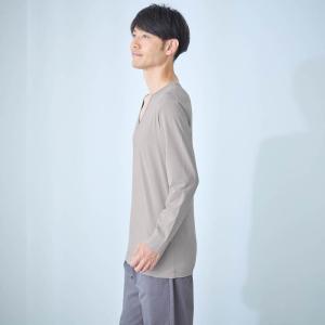 インナー メンズ あったかインナー 長袖 Vネ...の詳細画像2