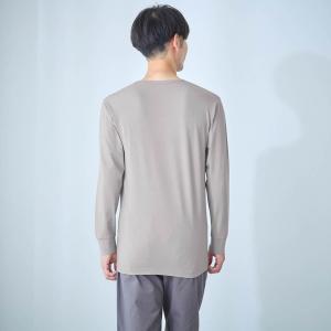 インナー メンズ あったかインナー 長袖 Vネ...の詳細画像3