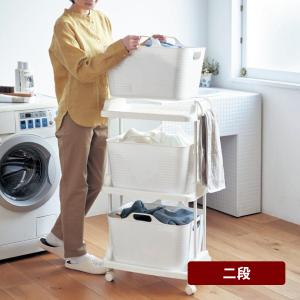 ランドリーバスケット 洗濯かご リー収納 洗濯ボ 脱衣かご 衣類 ランドリーバスケット(洗濯かご/脱衣所ボックス) キャスター付き収納