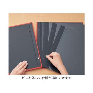 アルバム 写真 収納 増やせる 台紙 フォトア...の詳細画像2