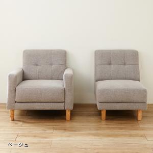ソファー ソファ 1人掛け 肘なし 一人掛け ...の詳細画像3