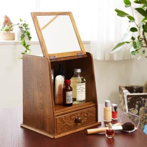 木製化粧箱 メイクボックス 日本製 茶谷産業 メイクボックス | ホームアクセサリー,コスメティックボックス